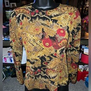 Nygard Collection Bright Colours Long Sleeve Shirt